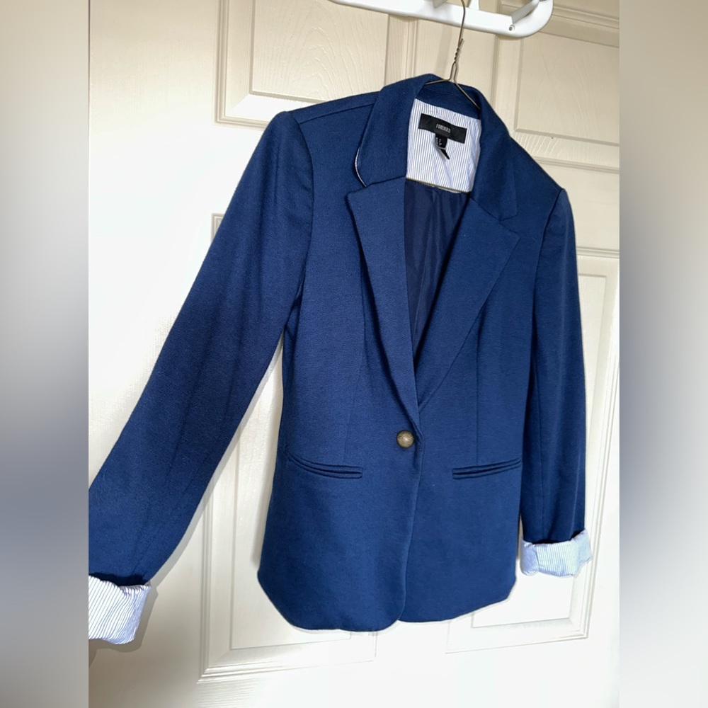 Small Blue Women’s Blazer.